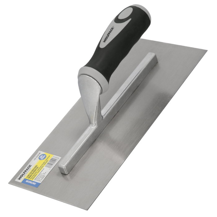 WOLFPACK LINEA PROFESIONAL Llana professionnelle lisse avec manche en polypropylène 280x120 mm WOLFPACK LINEA PROFESIONAL Llana professionnelle lisse avec manche en polypropylène 280x120 mm