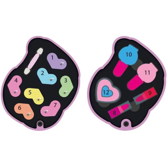 Clementoni Crazy Chic - Palette de maquillage Sirène, coffret avec 2 palettes de fards à paupières pour enfants à partir de 6 ans Clementoni Crazy Chic - Palette de maquillage Sirène, coffret avec 2 palettes de fards à paupières pour enfants à partir de 6 ans