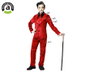 Atosa Costume de Vampire Rouge avec Cravate pour Garçon