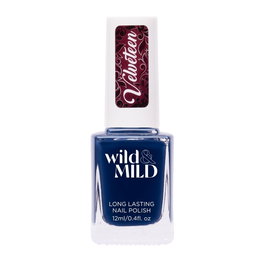 Wild&Mild - Vernis à ongles velours mat Velveteen Submarine, longue tenue, effet mat intense, séchage rapide, brosse professionnelle, sans cruauté