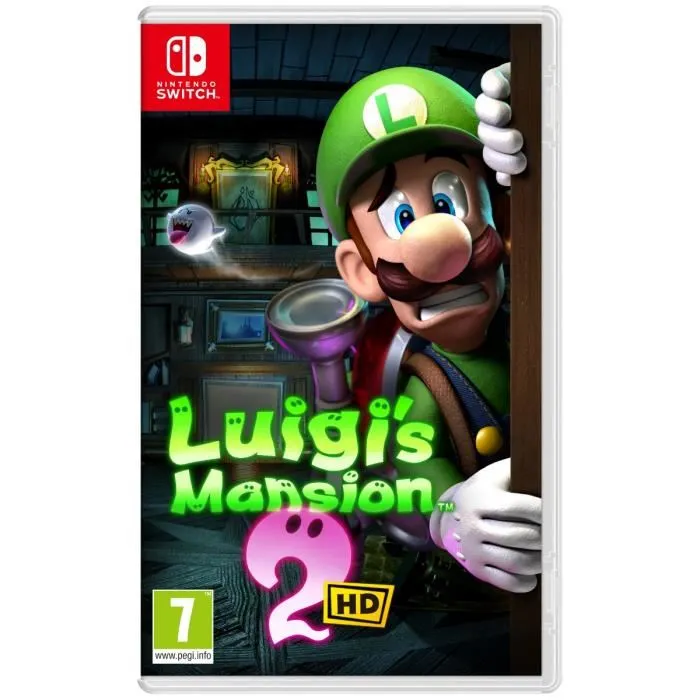 Nintendo Luigi's Mansion 2 HD - Jeu physique pour Nintendo Switch Nintendo Luigi's Mansion 2 HD - Jeu physique pour Nintendo Switch