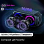 Hisense Party Rocket 160 Enceinte Nomade Bluetooth 160 W Noir