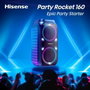 Hisense Party Rocket 160 Enceinte Nomade Bluetooth 160 W Noir