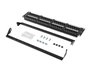 Lanberg Patch Panel 48 Ports Cat.6 RJ-45 2U 19" Noir