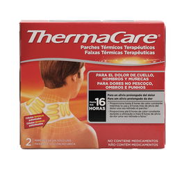 Thermacare Patchs Thermiques Cou et Épaule - Soulagement Douleur Musculaire et Articulaire - 2 Unités