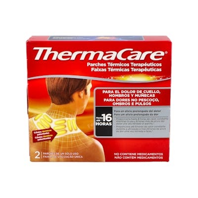 Thermacare Patchs Thermiques Cou et Épaule - Soulagement Douleur Musculaire et Articulaire - 2 Unités Thermacare Patchs Thermiques Cou et Épaule - Soulagement Douleur Musculaire et Articulaire - 2 Unités