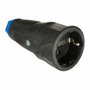 Solera Socle de prise Solera 17 Noir 16 A 250 V IP20