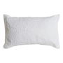 Coussin DKD Home Decor Blanc Polyester Floral 60 x 10 x 40 cm