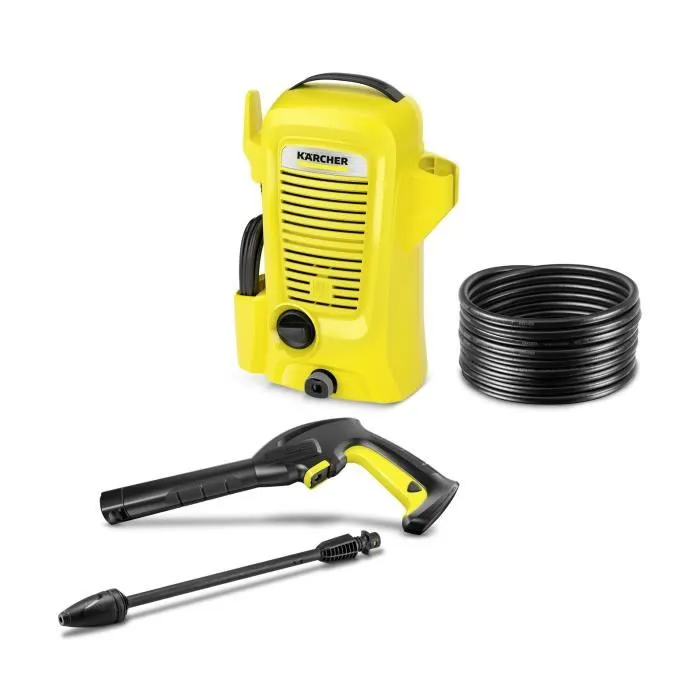 Karcher K2 Universal Nettoyeur Haute Pression - 110 bar - 360 l/h - Idéal pour Balcon, Patio et Petites Surfaces