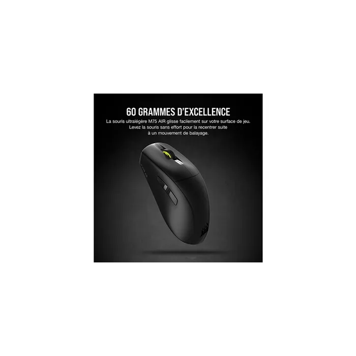 Corsair M75 Wireless Souris Gamer Noire Ambidextre Légère