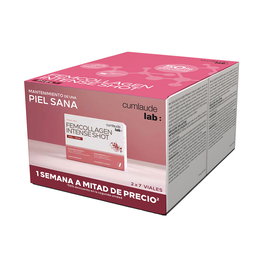 Cumlaude Lab Femcollagen Intense Shot, Boisson au Collagène Marin et Vitamines C, E, D, Biotine, Resvératrol, 7 x 2 Flacons