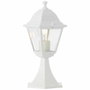 Brilliant Borne extérieure NISSIE blanc E27 60W IP44