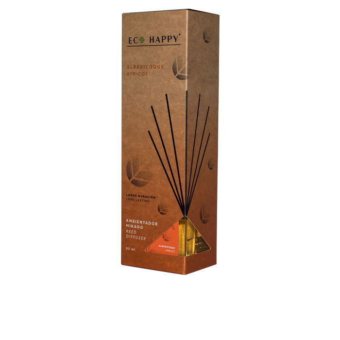 Eco Happy Désodorisant Mikado Abricot 95 ml