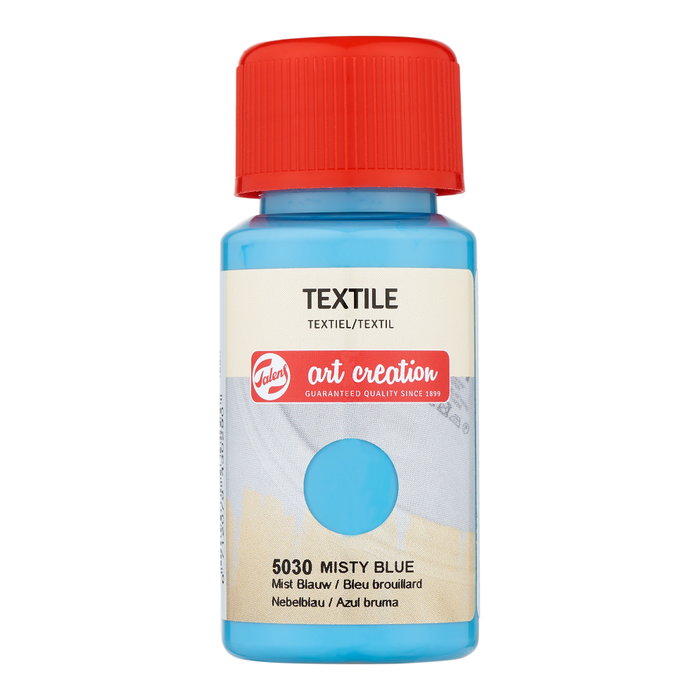 Talens Art Creation Peinture Textile Bleu Brume 5030, 50 ml Talens Art Creation Peinture Textile Bleu Brume 5030, 50 ml