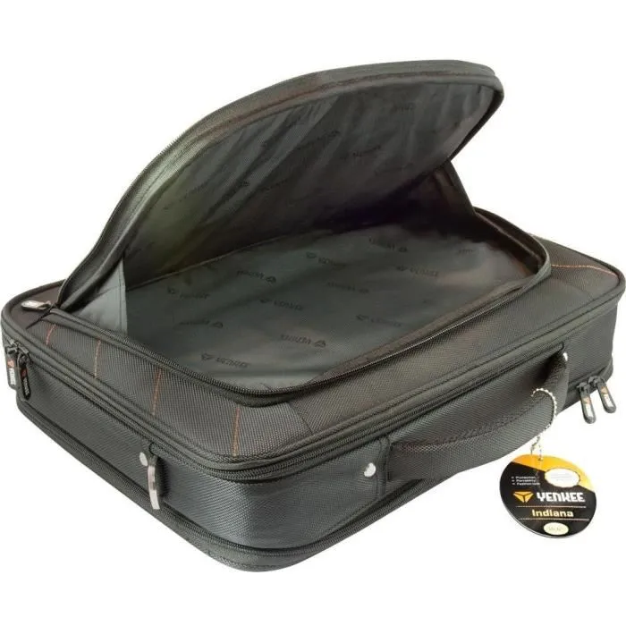 Yenkee Sac pour Ordinateur Portable INDIANA 15.6 Pouces YBN 1521 - Léger, Durable avec Compartiments et Bandoulière Réglable