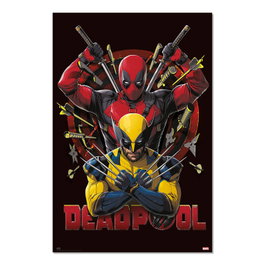 ERIK Poster Deadpool & Lobezno Marvel
