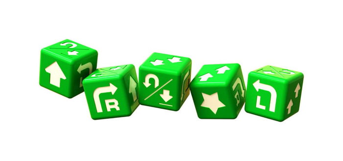Robo Rally jeu de dés Robo Rally Dice *ANGLAIS* Robo Rally jeu de dés Robo Rally Dice *ANGLAIS*