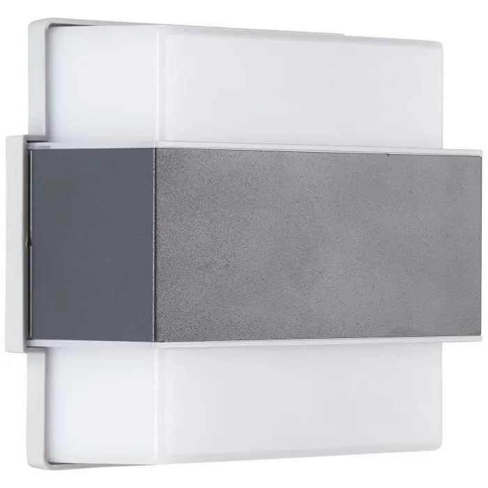 Brilliant Applique Murale Exterieure Archie LED Integree 7W IP44 Anthracite Metal et Plastique Brilliant Applique Murale Exterieure Archie LED Integree 7W IP44 Anthracite Metal et Plastique
