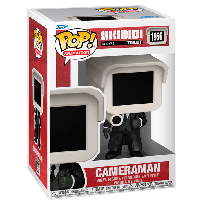 Funko Skibidi Toilet POP! Rocks Cameraman Figurine en Vinyle