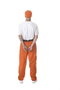 Creaciones Llopis Costume adulte prisonnier taille XL orange, avec pantalon, ceinture, casquette et menottes