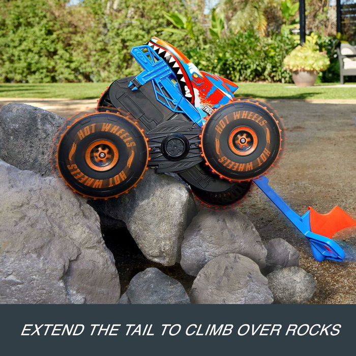 Hot Wheels Monster Trucks Tiger Shark Escaladeur Radiocommandé Hot Wheels Monster Trucks Tiger Shark Escaladeur Radiocommandé