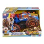 Hot Wheels JFR39 Monster Trucks - Véhicule Tiger Shark Escaladeur à Piles avec Queue Extensible, pour Enfants 5 ans et plus