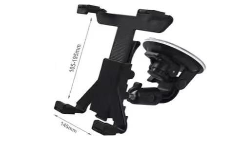 CoreParts Support Universel pour Tablette avec Ventouse, Support Rotatif 360°, Réglable Horizontal et Vertical