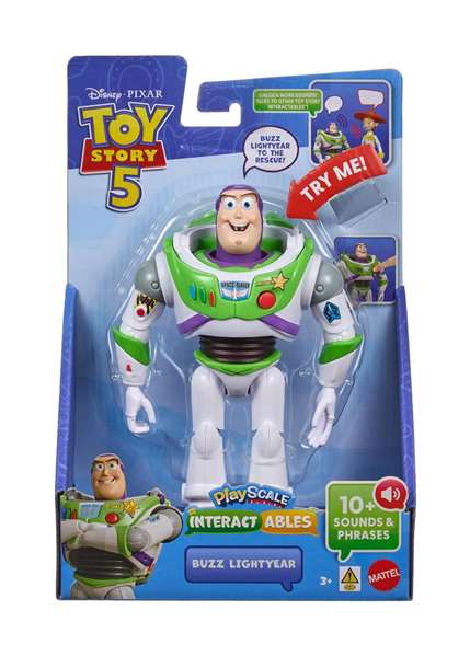 Mattel Buzz Lightyear Toy Story 5 - Figurine Parlante Articulée Mattel Buzz Lightyear Toy Story 5 - Figurine Parlante Articulée