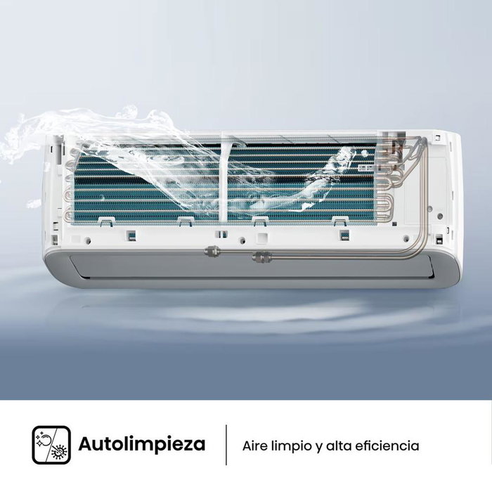 Hisense Aire acondicionado split 1x1 inverter reconditionné avec WiFi, 2924 frig/3268 kcal/h