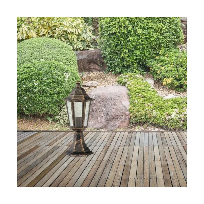 RABALUX Luminaire d'extérieur sur pied "Velence" blanc RAB-8205, IP43, hauteur 40 cm, avec douille E27