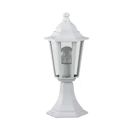 RABALUX Lampe de Sol Extérieur "Velence" Classique Blanc Métal IP43 1xE27 RAB-8205