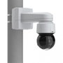 AXIS T91B57 Support de fixation pour poteau réglable 100-410 mm, résistance aux chocs IK10, pour usage intérieur et extérieur