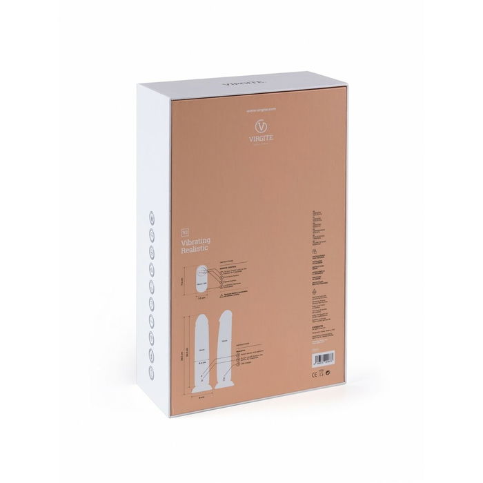 Vibromasseur réaliste Virgite 24,5 cm