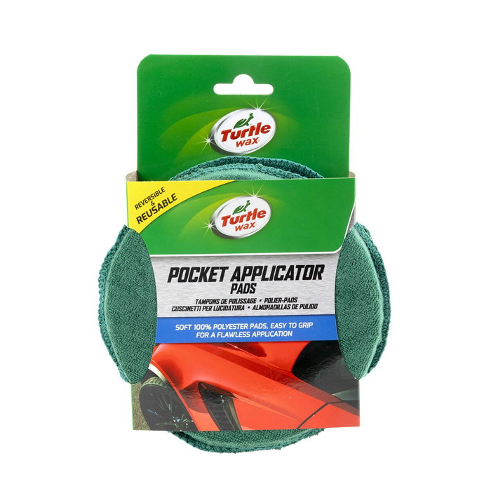Abc Kit D'Applicateurs De Tambours TW53631 - 2 Tampons De Polissage En Coton Avec Base En Mousse