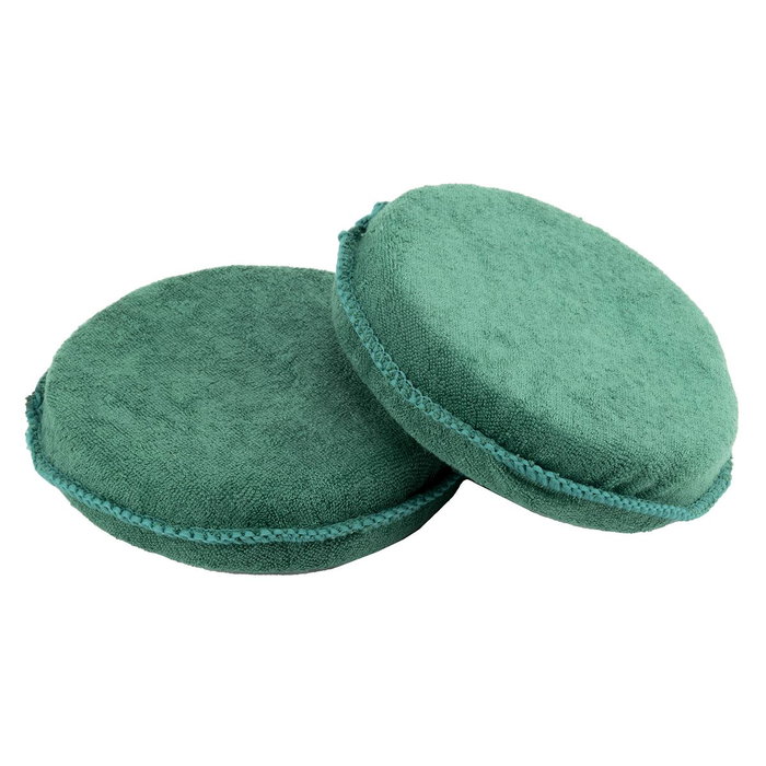 Abc Kit D'Applicateurs De Tambours TW53631 - 2 Tampons De Polissage En Coton Avec Base En Mousse
