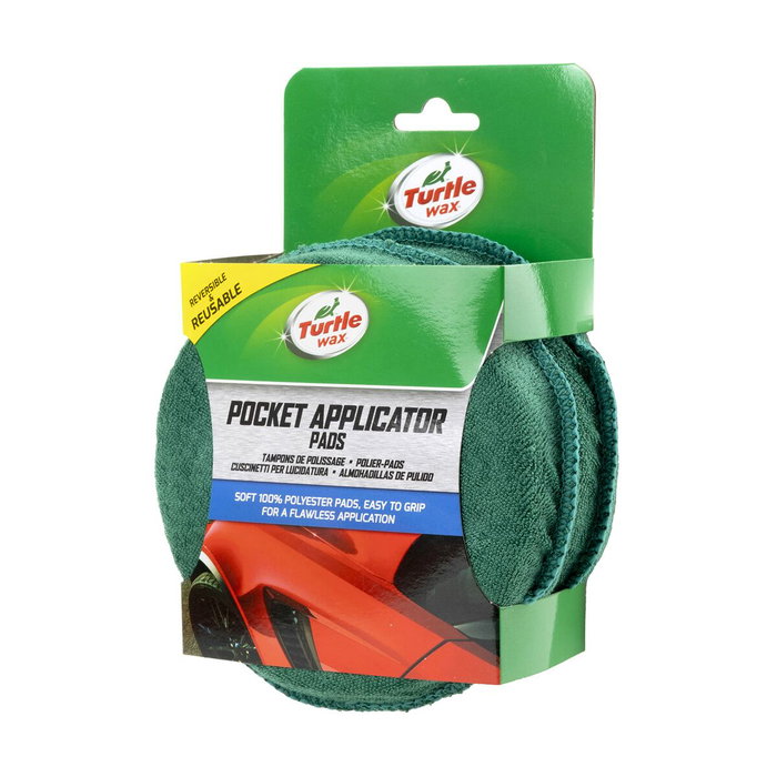 Turtle Wax Kit d'applicateurs de tampons de polissage
