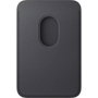 Apple Porte-cartes en tissage fin avec MagSafe - Noir