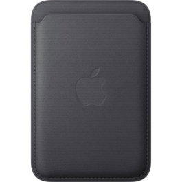 Apple Porte-cartes en tissage fin avec MagSafe - Noir