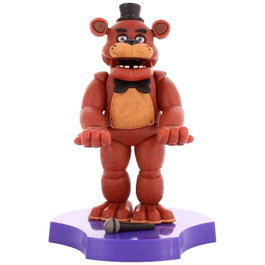 EXQUISITE GAMING Mini Cable Guy Freddy Five Nights at Freddy's - Support d'écouteurs - Environ 8x8x11cm
