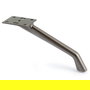 Q&Q Pata Metálica Modelo Punt H150 - Patte métallique pour canapé ou meuble, modèle Punt, hauteur 150 mm, finition nickel foncé
