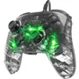 PDP Manette Afterglow Wired LED pour Nintendo Switch et OLED - Éclairage LED Prismatique à Gradation et Couleurs Personnalisables - Transparente
