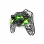 PDP Afterglow Deluxe+ Manette filaire avec éclairage LED - Transparent
