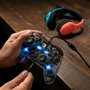 PDP Afterglow Deluxe+ Manette filaire avec éclairage LED - Transparent