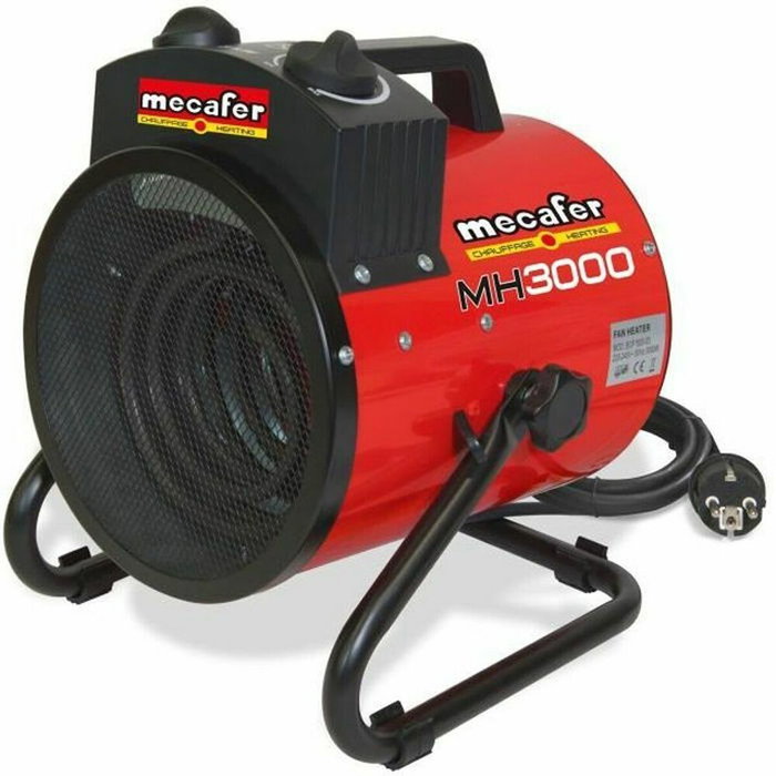 Mecafer Chauffage de chantier soufflant électrique 3000 W MH3000 Mecafer Chauffage de chantier soufflant électrique 3000 W MH3000