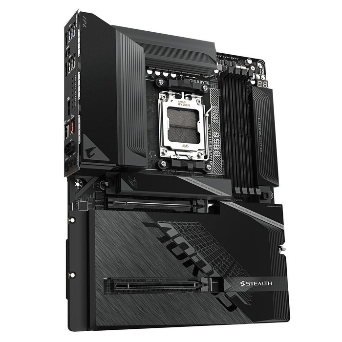 Gigabyte B850 Aorus Stealth Carte Mère ATX AMD AM5 DDR5 Wi-Fi 7 5GbE PCIe 5.0