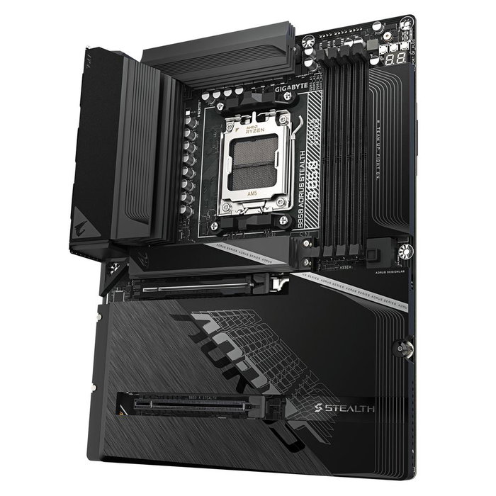 Gigabyte B850 Aorus Stealth Carte Mère ATX AMD AM5 DDR5 Wi-Fi 7 5GbE PCIe 5.0