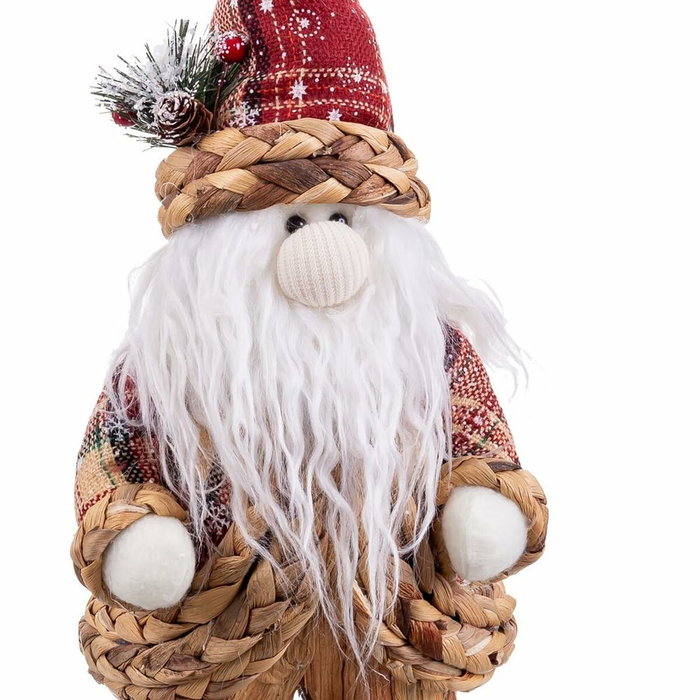 Décorations de Noël Multicouleur Polyfoam Tissu Père Noël 14 x 13 x 36 cm Décorations de Noël Multicouleur Polyfoam Tissu Père Noël 14 x 13 x 36 cm
