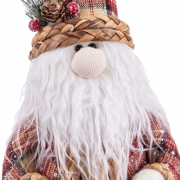 Décorations de Noël Multicouleur Polyfoam Tissu Père Noël 14 x 13 x 36 cm Décorations de Noël Multicouleur Polyfoam Tissu Père Noël 14 x 13 x 36 cm