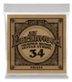 Ernie Ball Cuerda Acústica Slinky Phosphor/Bronze 034, Jeu de 6 cordes (Set de 6)