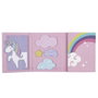 Jeux 2 momes Set de 10 blocs de notes adhésives Licorne
